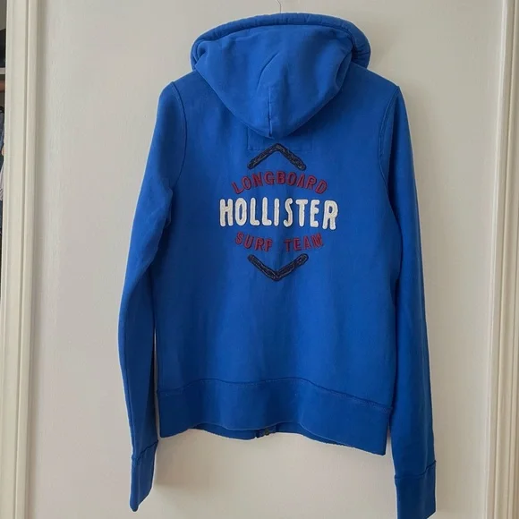 Vintage Hollister Men’s premium fleece Jacket. New without Tags - Picture 4 of 4